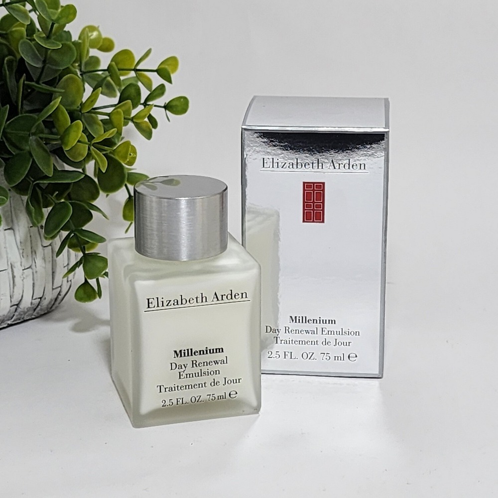 Elizabeth Arden Millenium Day Renewal Emulsion Face Cream 2.5 fl oz / 75 mL
